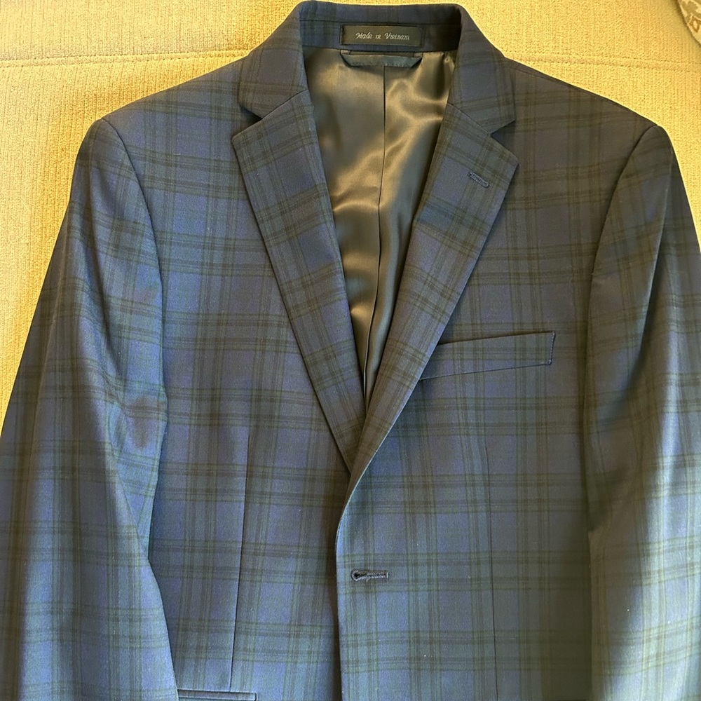 Ralph Lauren Blue plaid boys Blazer
